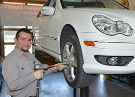Tire change | Los Altos Auto Repair